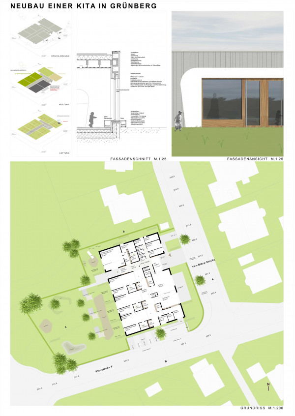 Wettbewerb Kita Grünberg - studioaw